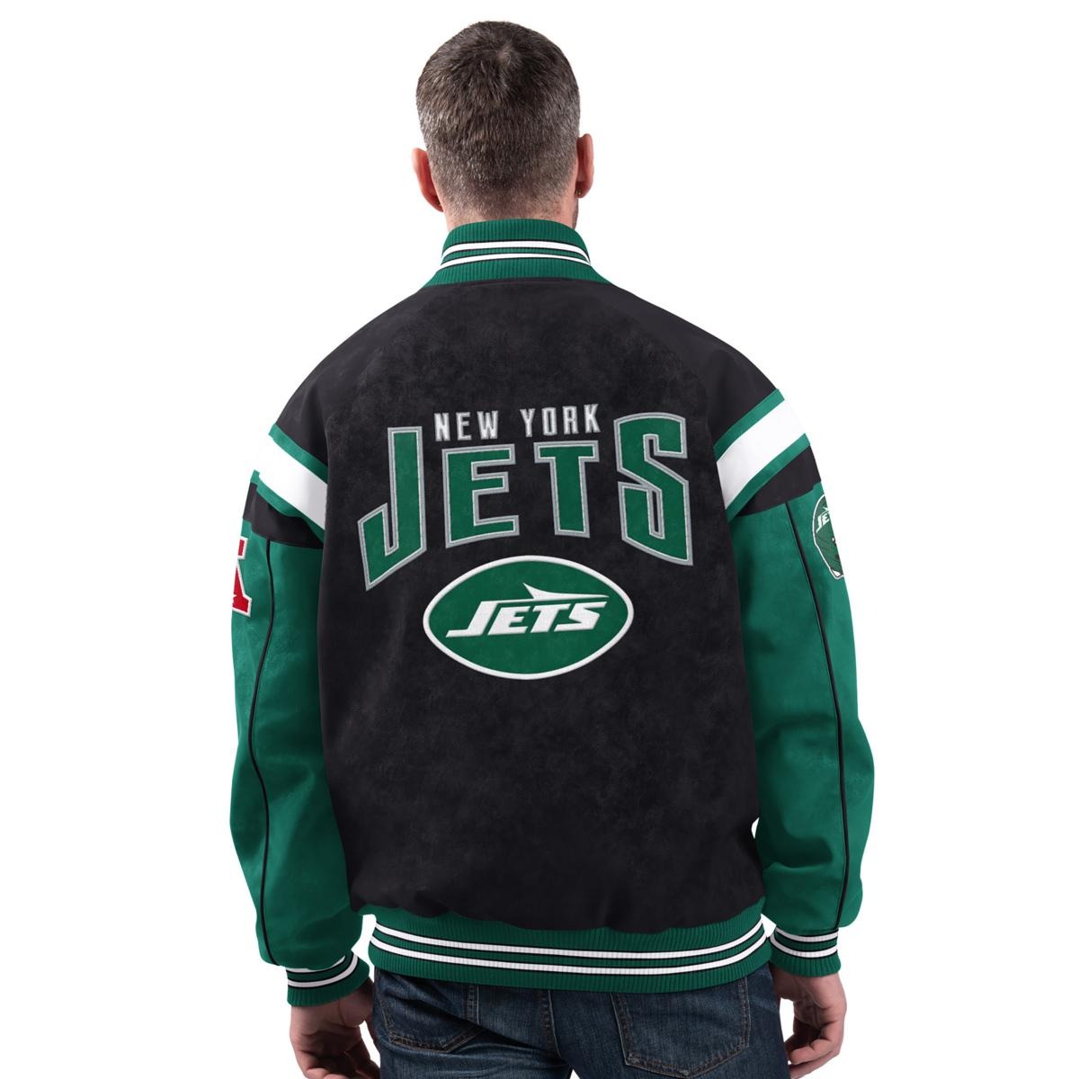 💝Last Day of Clearance!!💝BUY MORE SAVE MORE✨Officially Licensed NFL Faux Suede Jacket