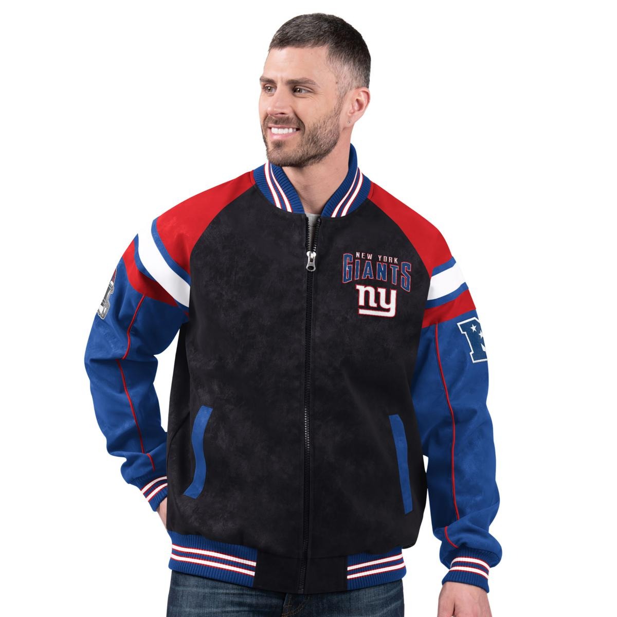 💝Last Day of Clearance!!💝BUY MORE SAVE MORE✨Officially Licensed NFL Faux Suede Jacket