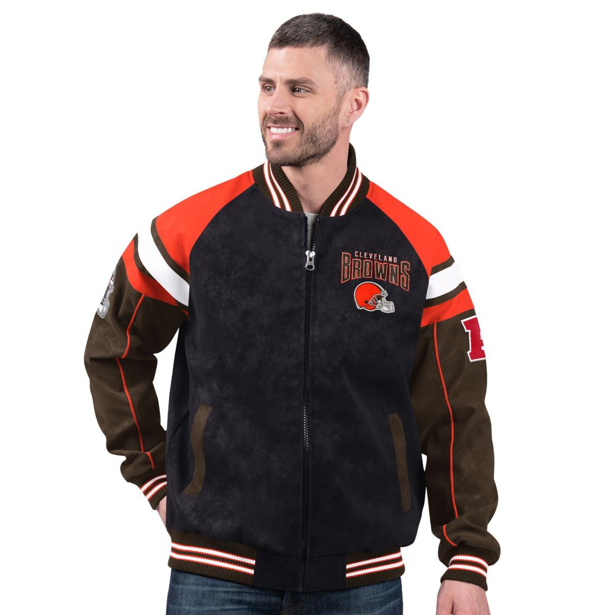 💝Last Day of Clearance!!💝BUY MORE SAVE MORE✨Officially Licensed NFL Faux Suede Jacket