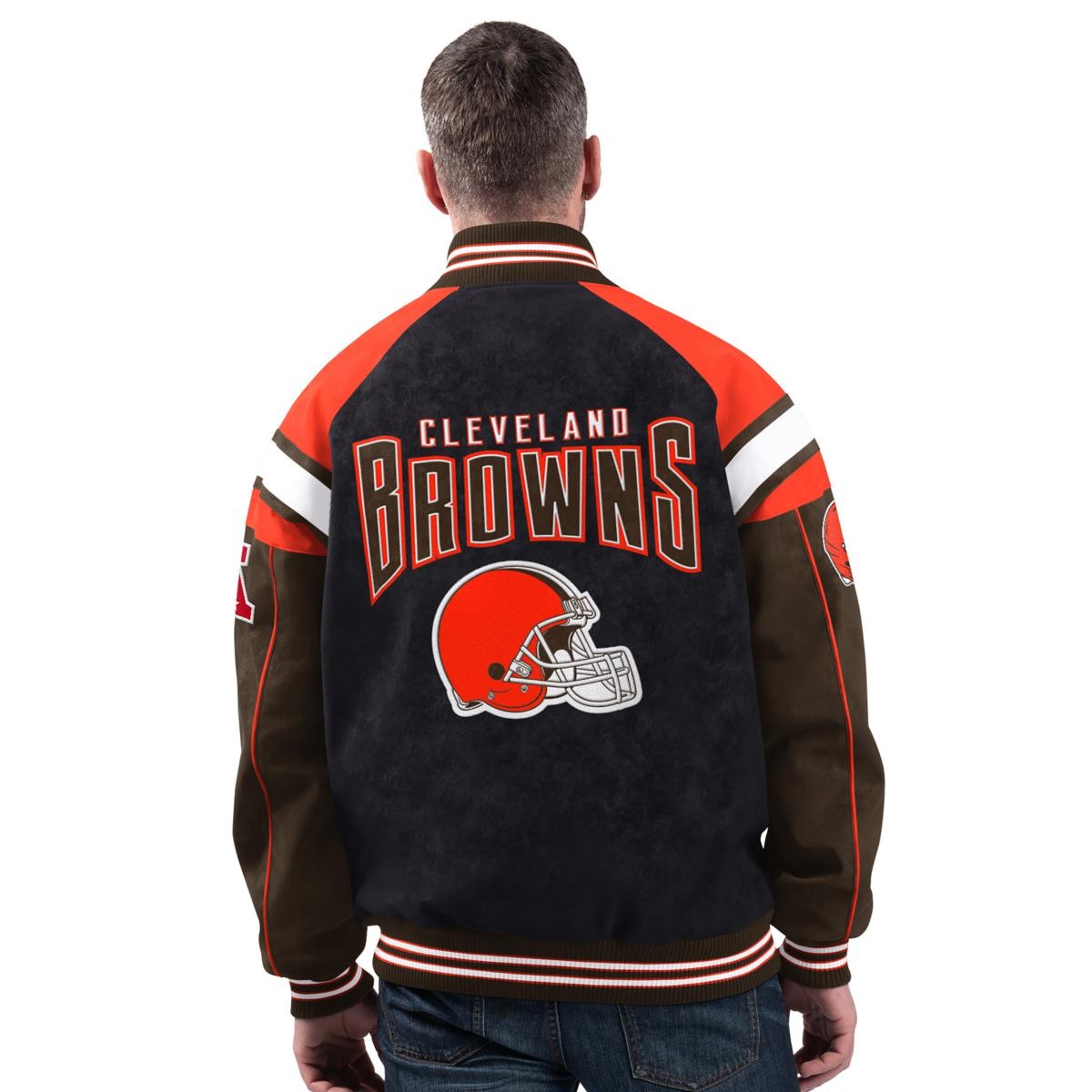 💝Last Day of Clearance!!💝BUY MORE SAVE MORE✨Officially Licensed NFL Faux Suede Jacket