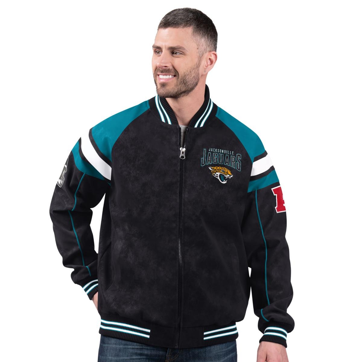 💝Last Day of Clearance!!💝BUY MORE SAVE MORE✨Officially Licensed NFL Faux Suede Jacket