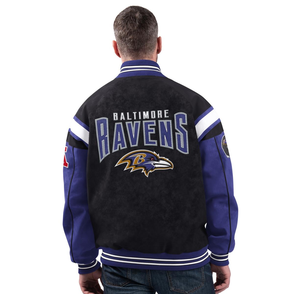 💝Last Day of Clearance!!💝BUY MORE SAVE MORE✨Officially Licensed NFL Faux Suede Jacket