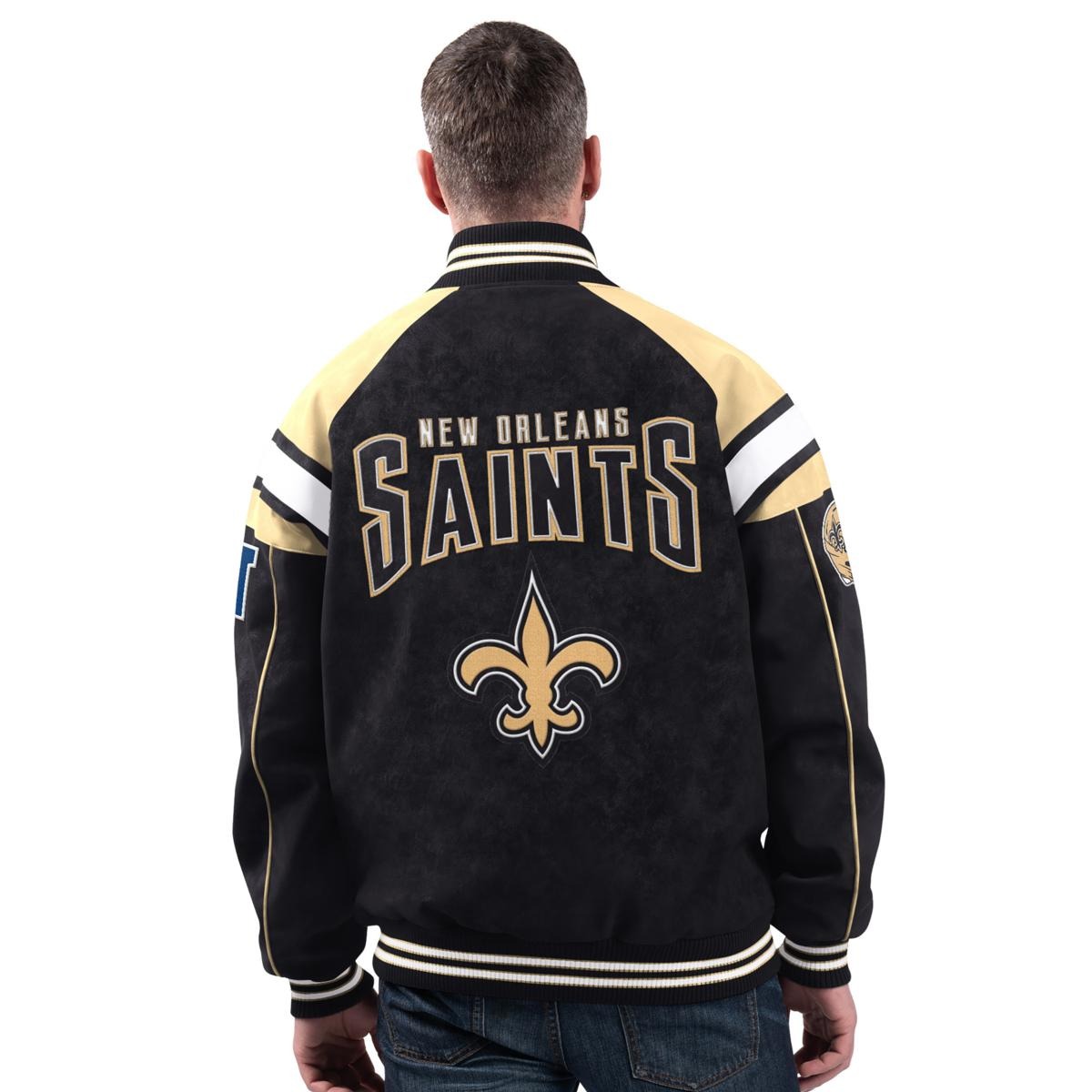 💝Last Day of Clearance!!💝BUY MORE SAVE MORE✨Officially Licensed NFL Faux Suede Jacket
