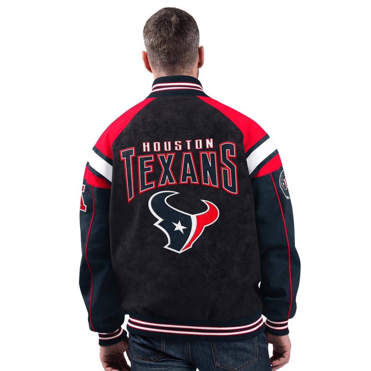 💝Last Day of Clearance!!💝BUY MORE SAVE MORE✨Officially Licensed NFL Faux Suede Jacket