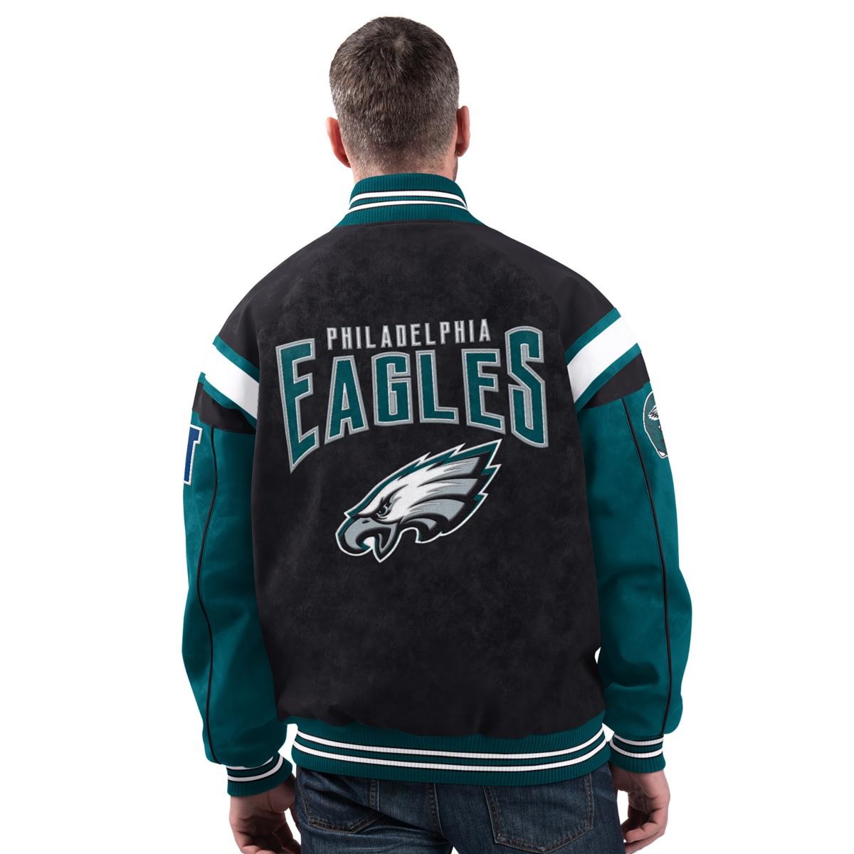 💝Last Day of Clearance!!💝BUY MORE SAVE MORE✨Officially Licensed NFL Faux Suede Jacket