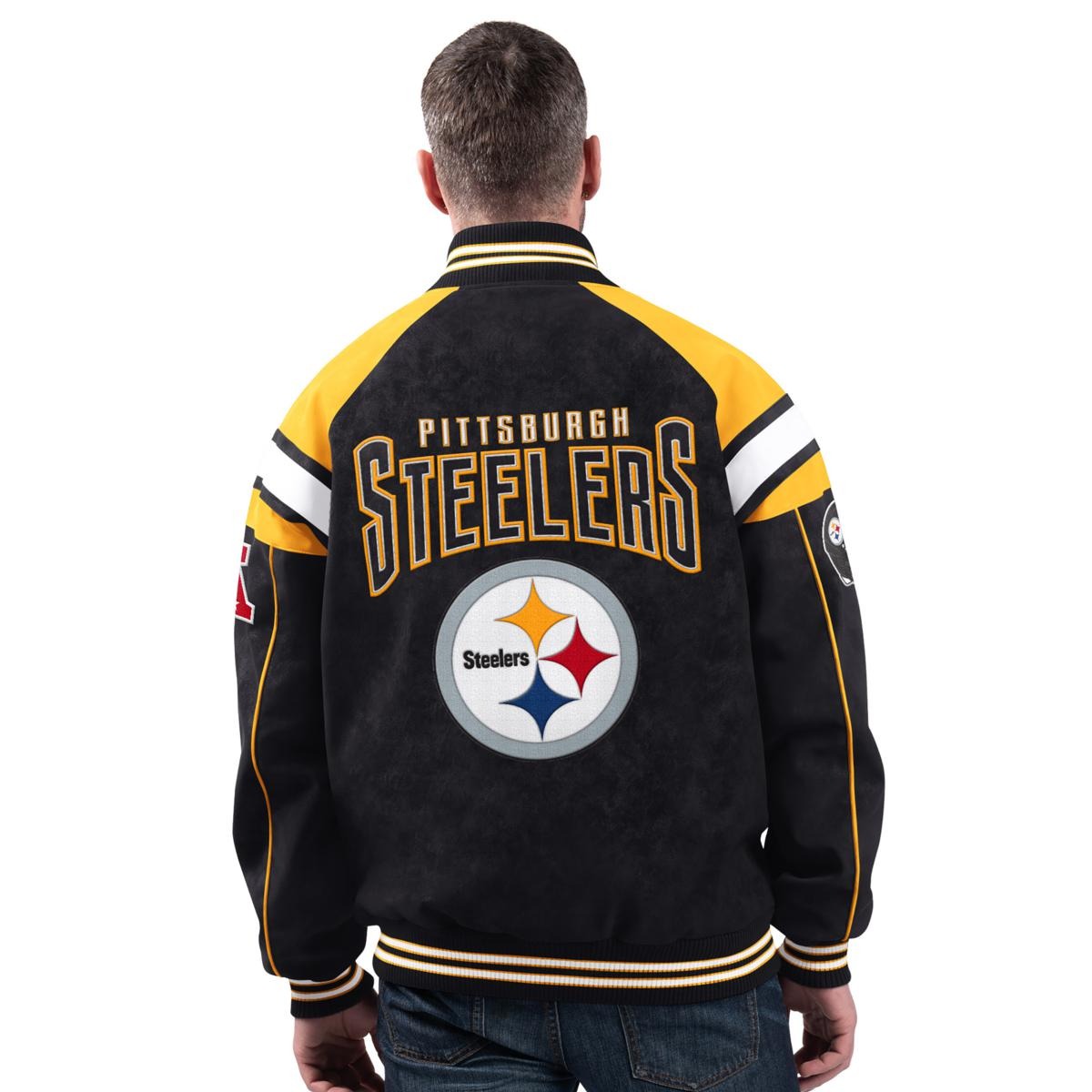 💝Last Day of Clearance!!💝BUY MORE SAVE MORE✨Officially Licensed NFL Faux Suede Jacket