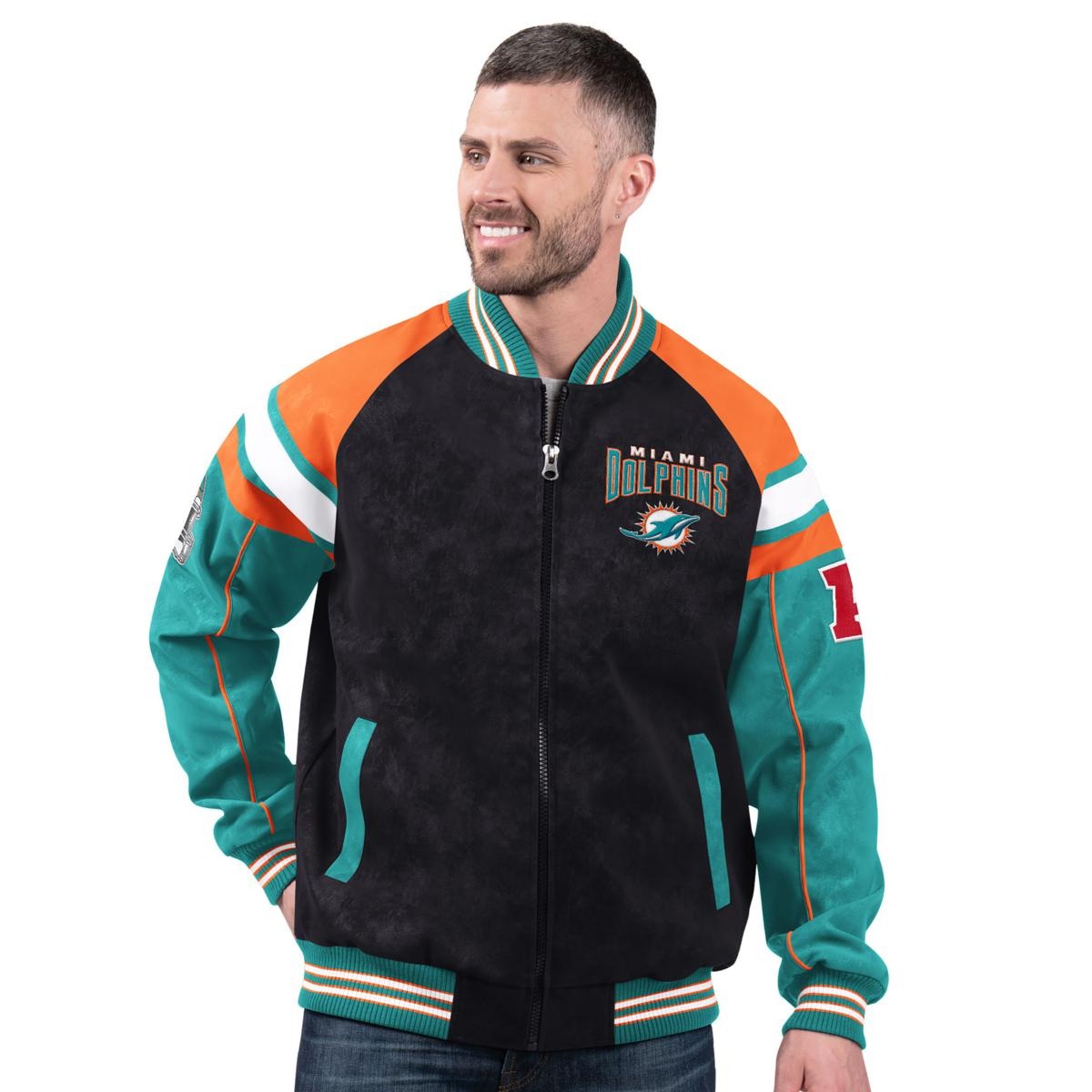 💝Last Day of Clearance!!💝BUY MORE SAVE MORE✨Officially Licensed NFL Faux Suede Jacket