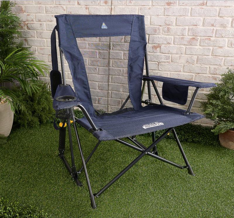 🔥Soon to Be Sold Out!!💥GCI Outdoor XL Pack Away Portable Rocking Chair✅400-lb Weight Capacity