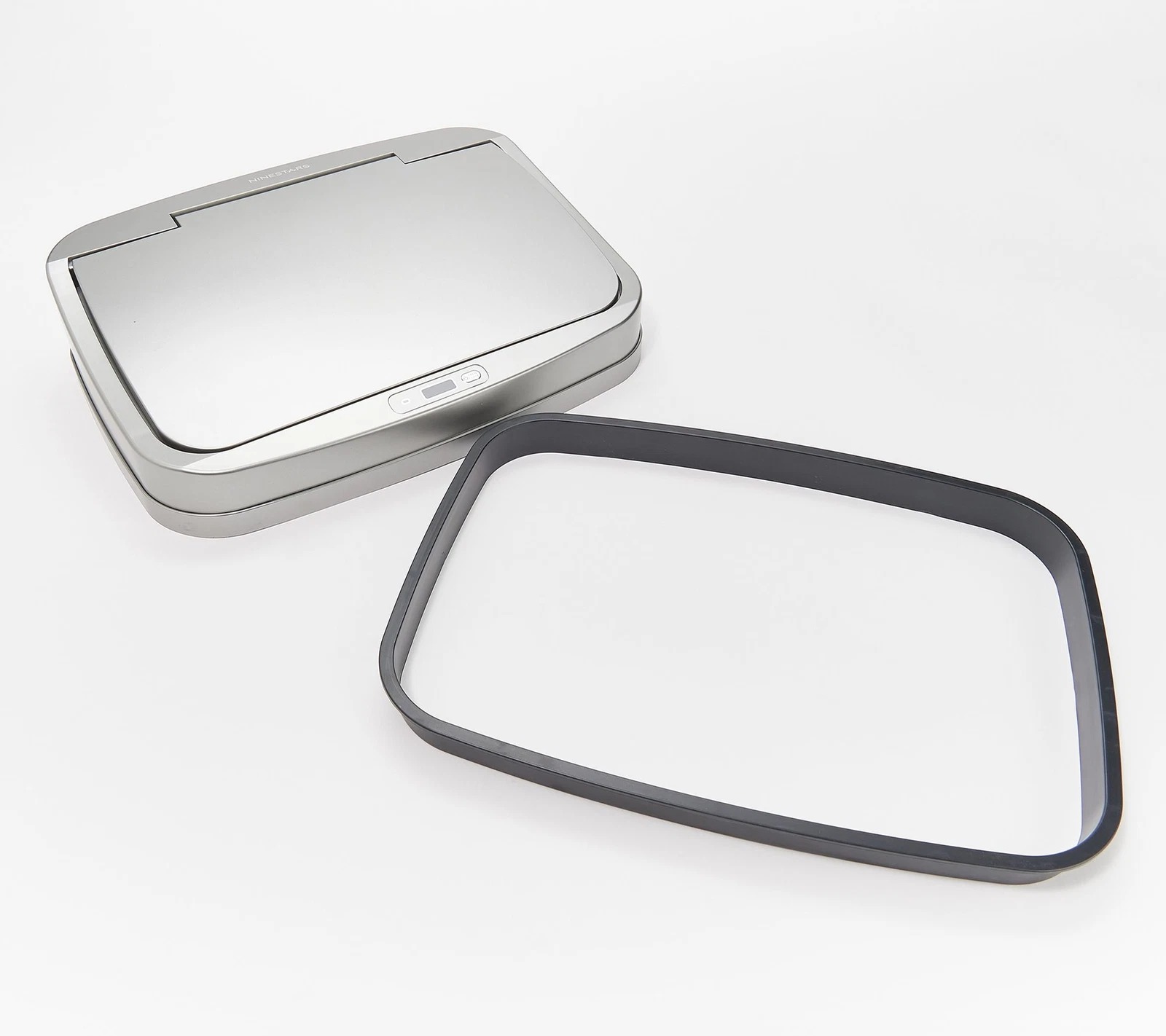 🎄Today's Special Value Buy 2 Get 2 Free🎁NINESTARS 13.2G Stainless Steel Motion Sensor Trash Can with Liners