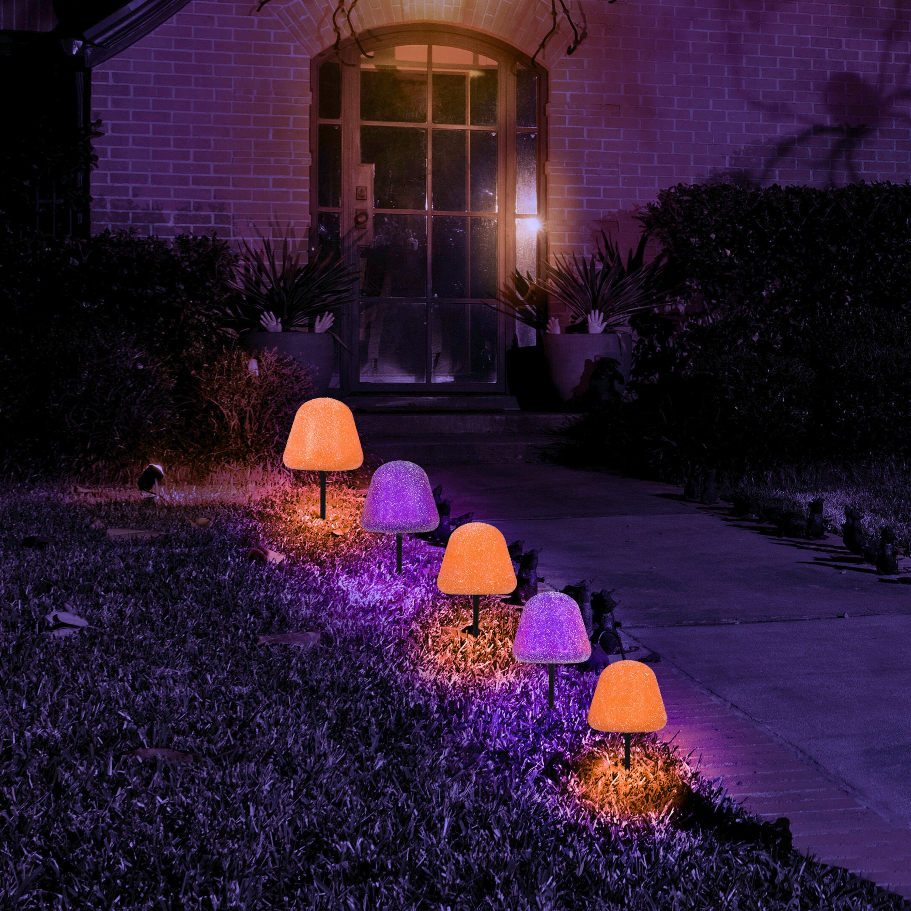 💝𝐐𝐕𝐂'𝐬 𝐁𝐥𝐚𝐜𝐤 𝐅𝐫𝐢𝐝𝐚𝐲 𝐃𝐞𝐚𝐥𝐬 ✨Mr. Christmas Set of 5 8" Gumdrop Pathway Lights