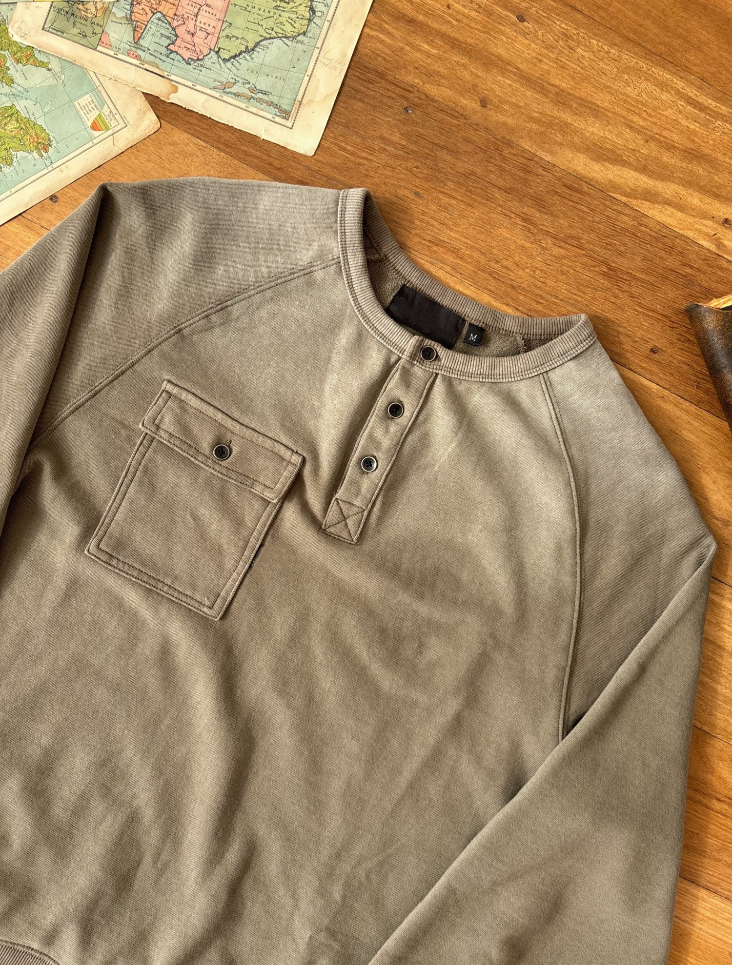 Explorer Washed Henley