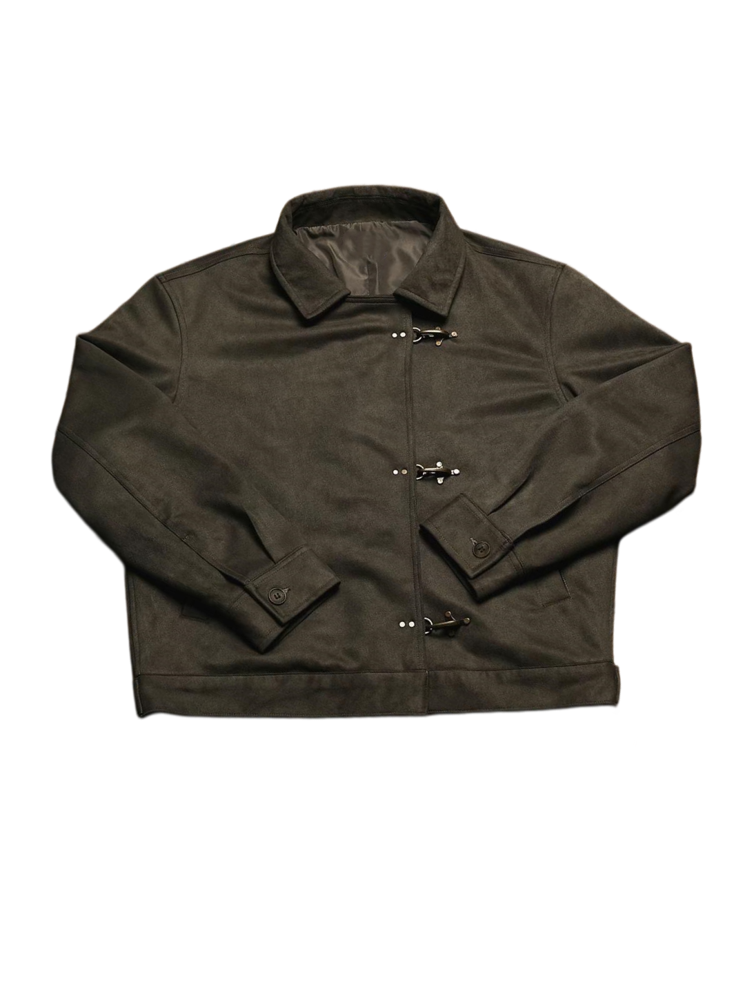 SUEDE BUCKLE JACKET