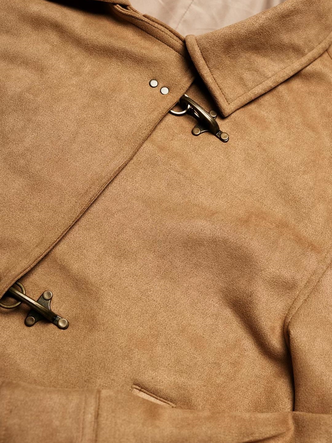 SUEDE BUCKLE JACKET