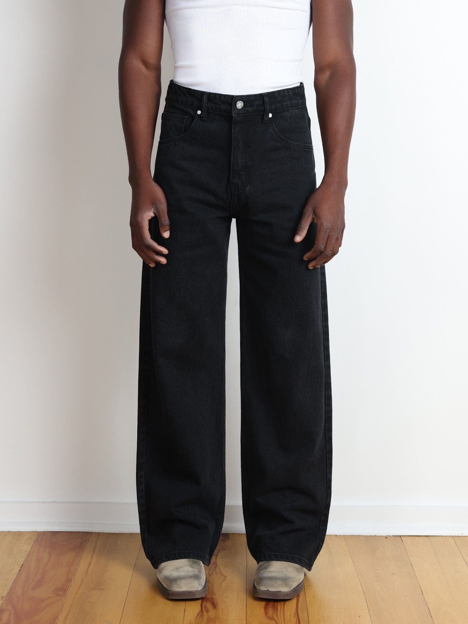 TOKYO DAD STRAIGHT-WIDE JEANS