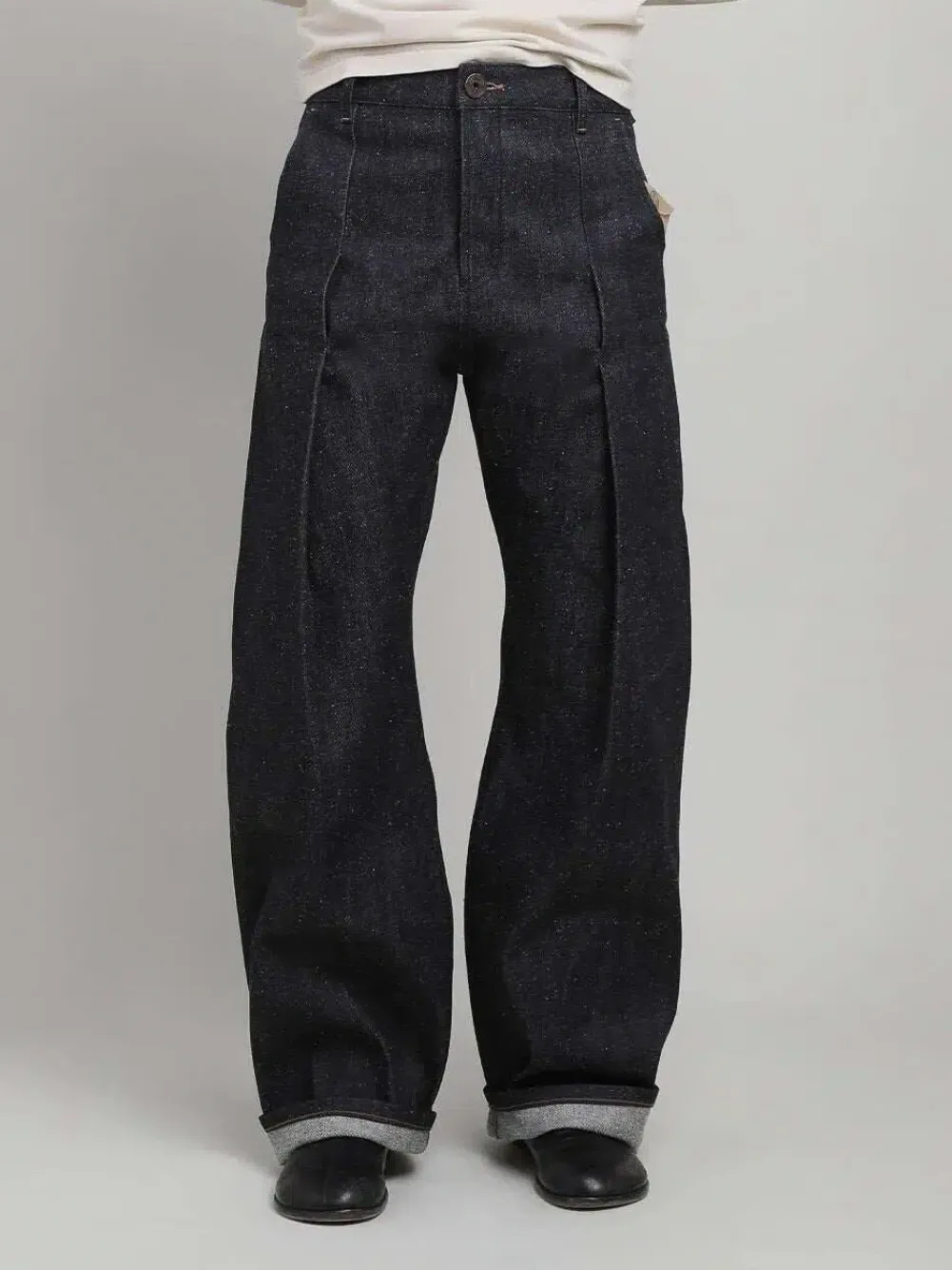 JAPANESE SNOW NEPPY INDIGO DENIM
