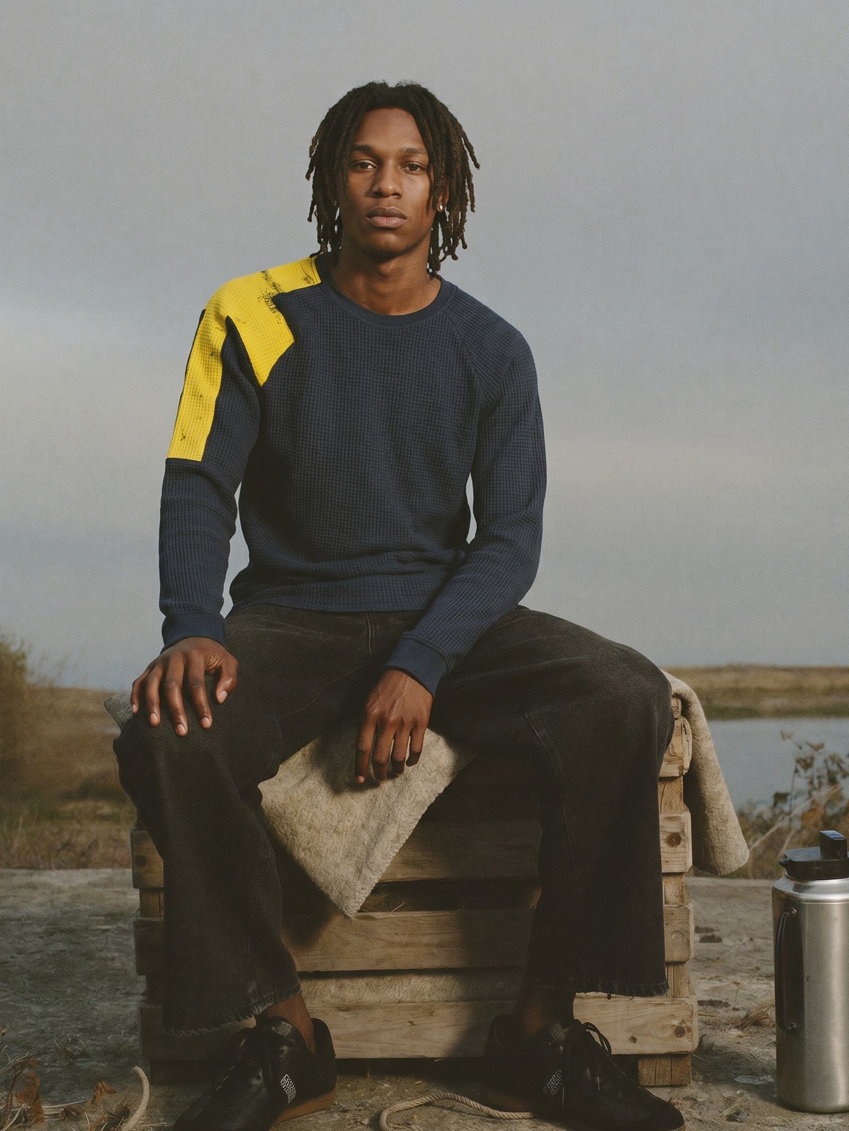 LANDMARK WAFFLE LONG SLEEVE