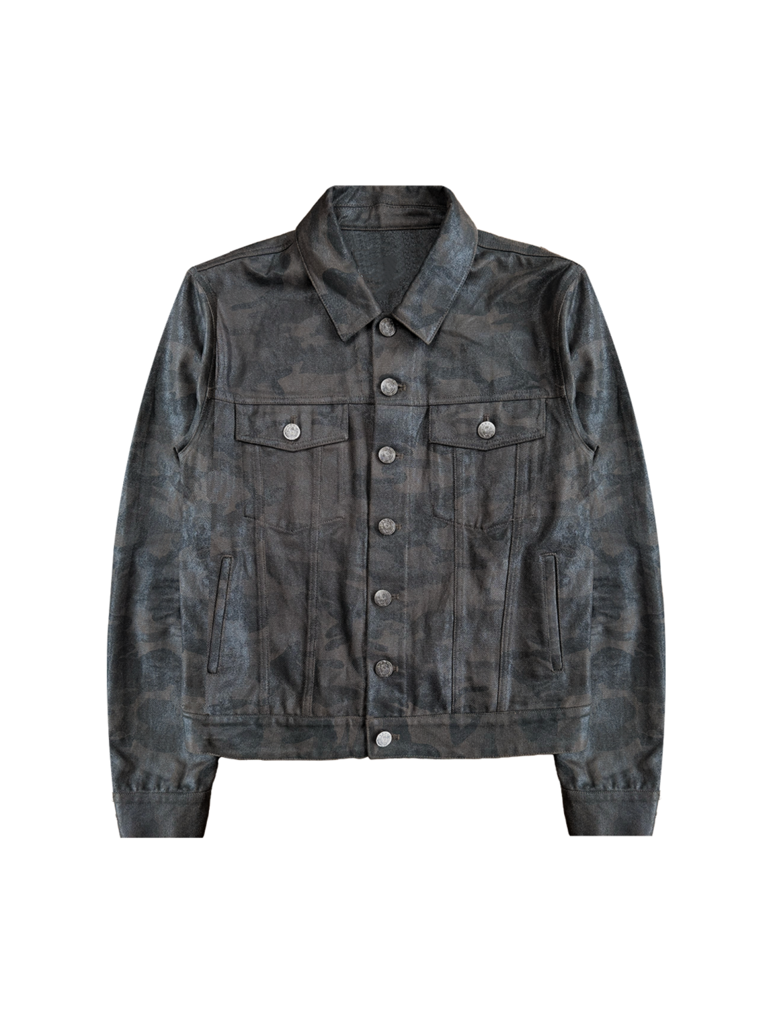 WAX CAMO DENIM JACKET