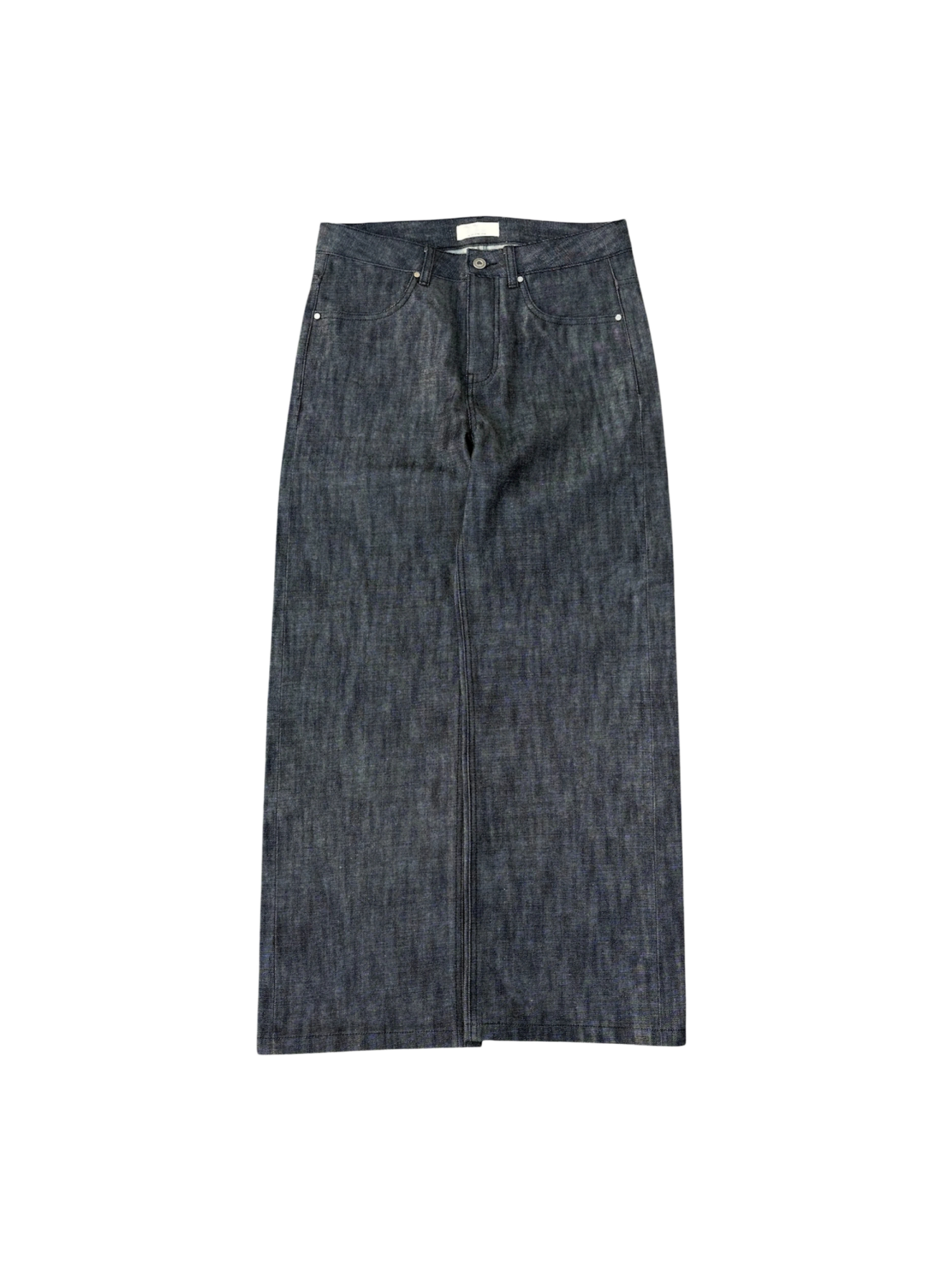 UNIFORM CUT CROCODILE JAPANESE SELVEDGE DENIM