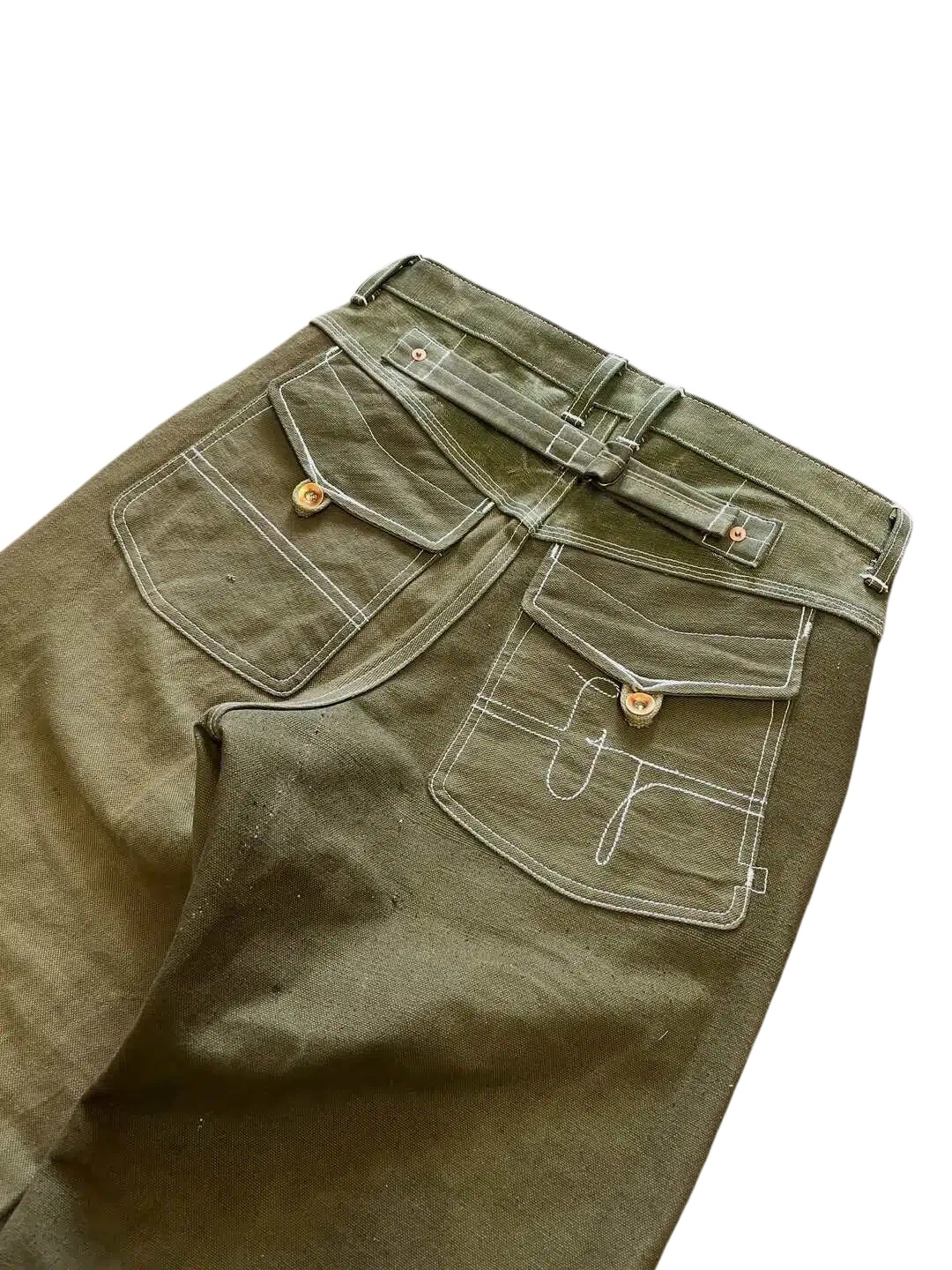 MILITARY WATERPROOF CANVAS PANTS