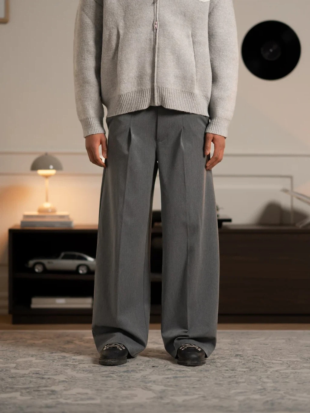 BAGGY SUIT PANTS