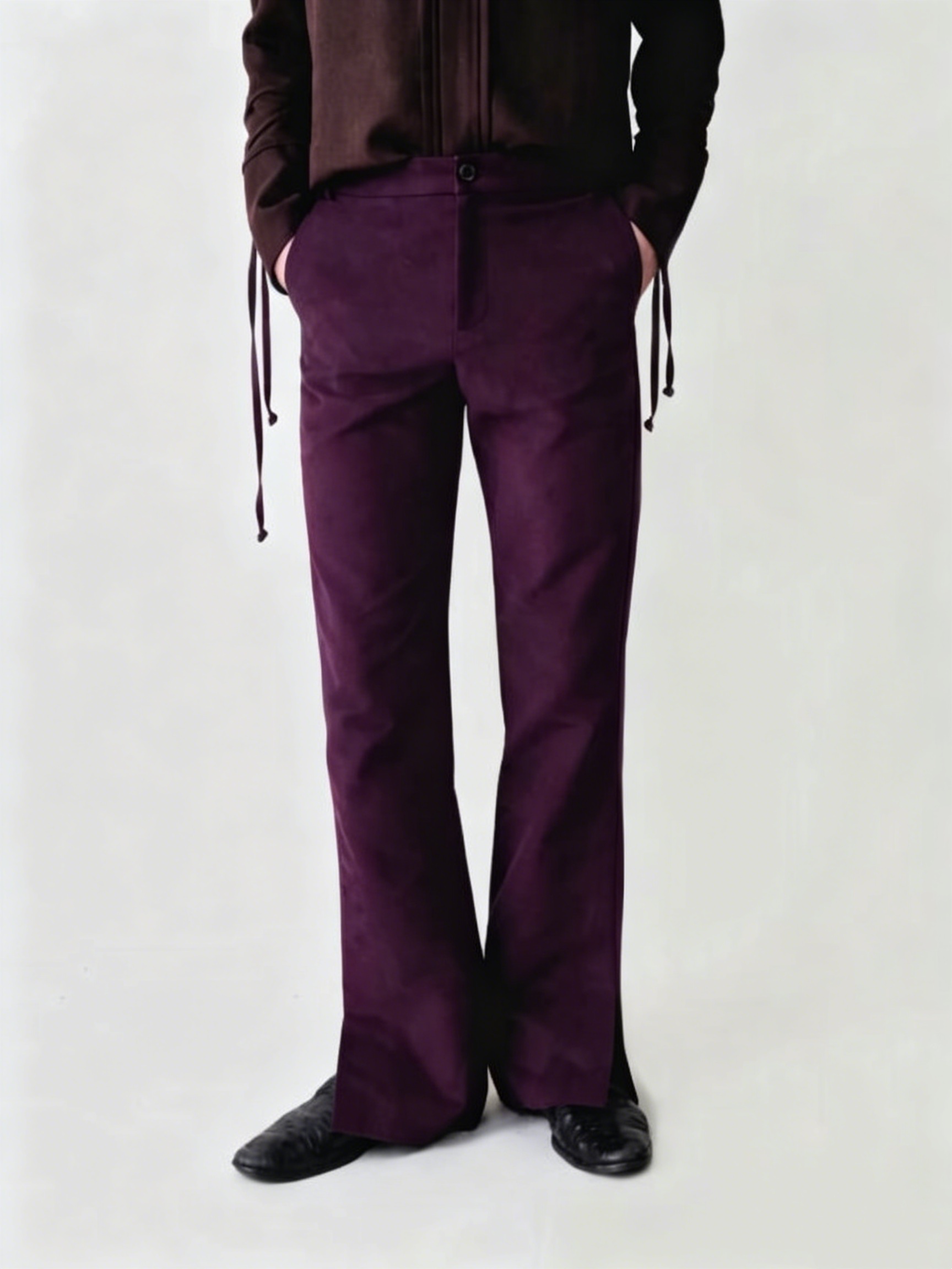 SLIT BOOTCUT TROUSER
