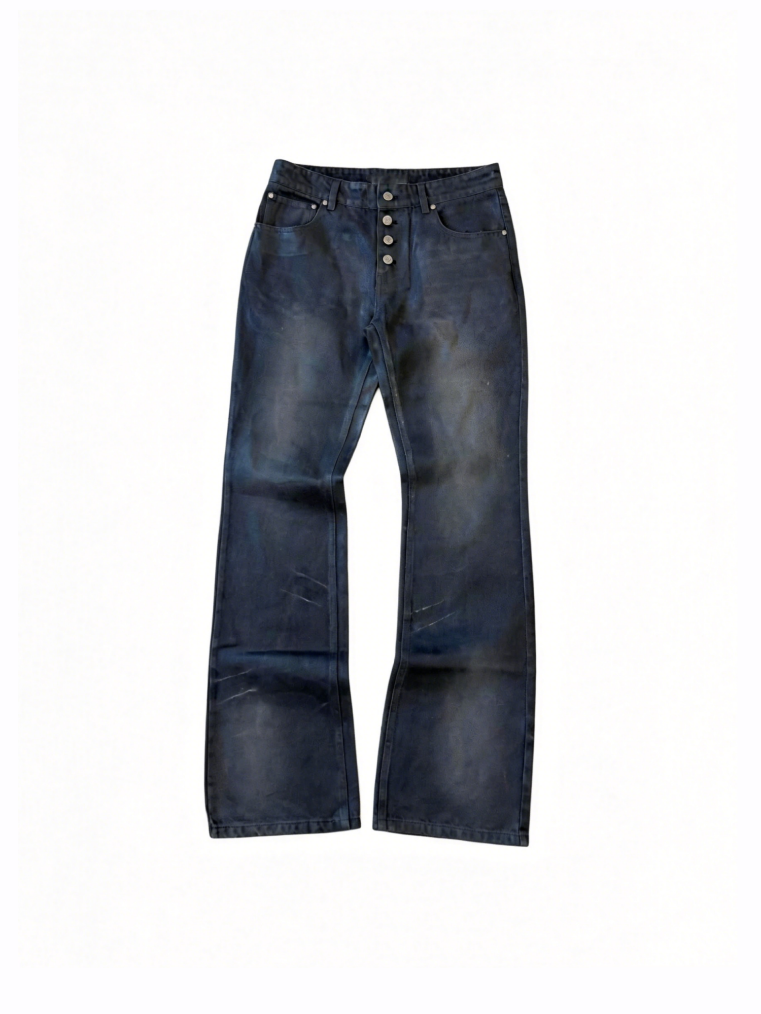 WAXED BOOTCUT DENIM