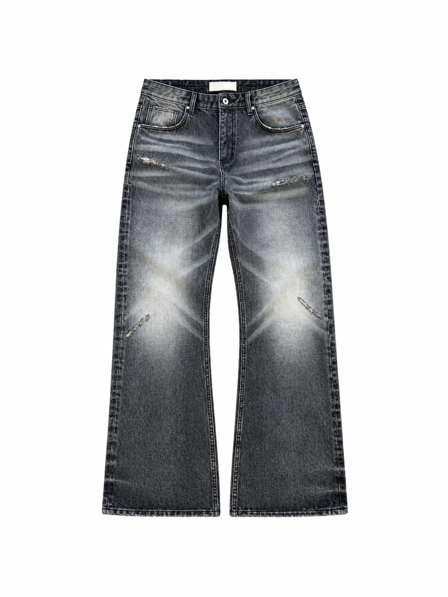 "ECHO" WASHED BOOTCUT DENIM