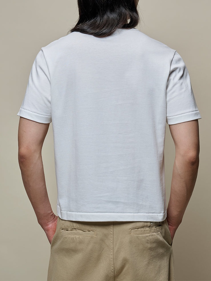 CROPPED MID-CENTURY MACHINE REFINED FIT T-SHIRT