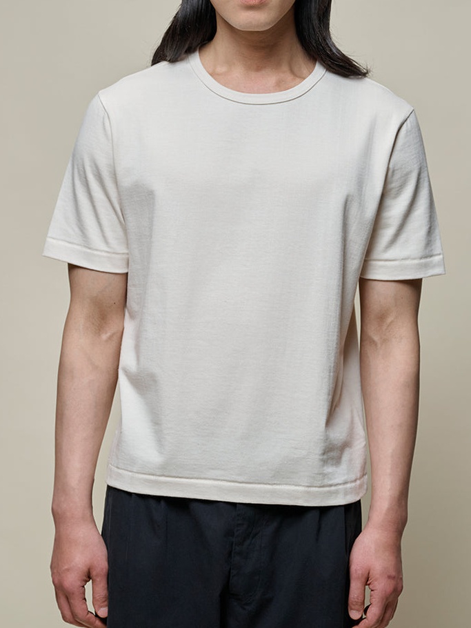CROPPED MID-CENTURY MACHINE REFINED FIT T-SHIRT