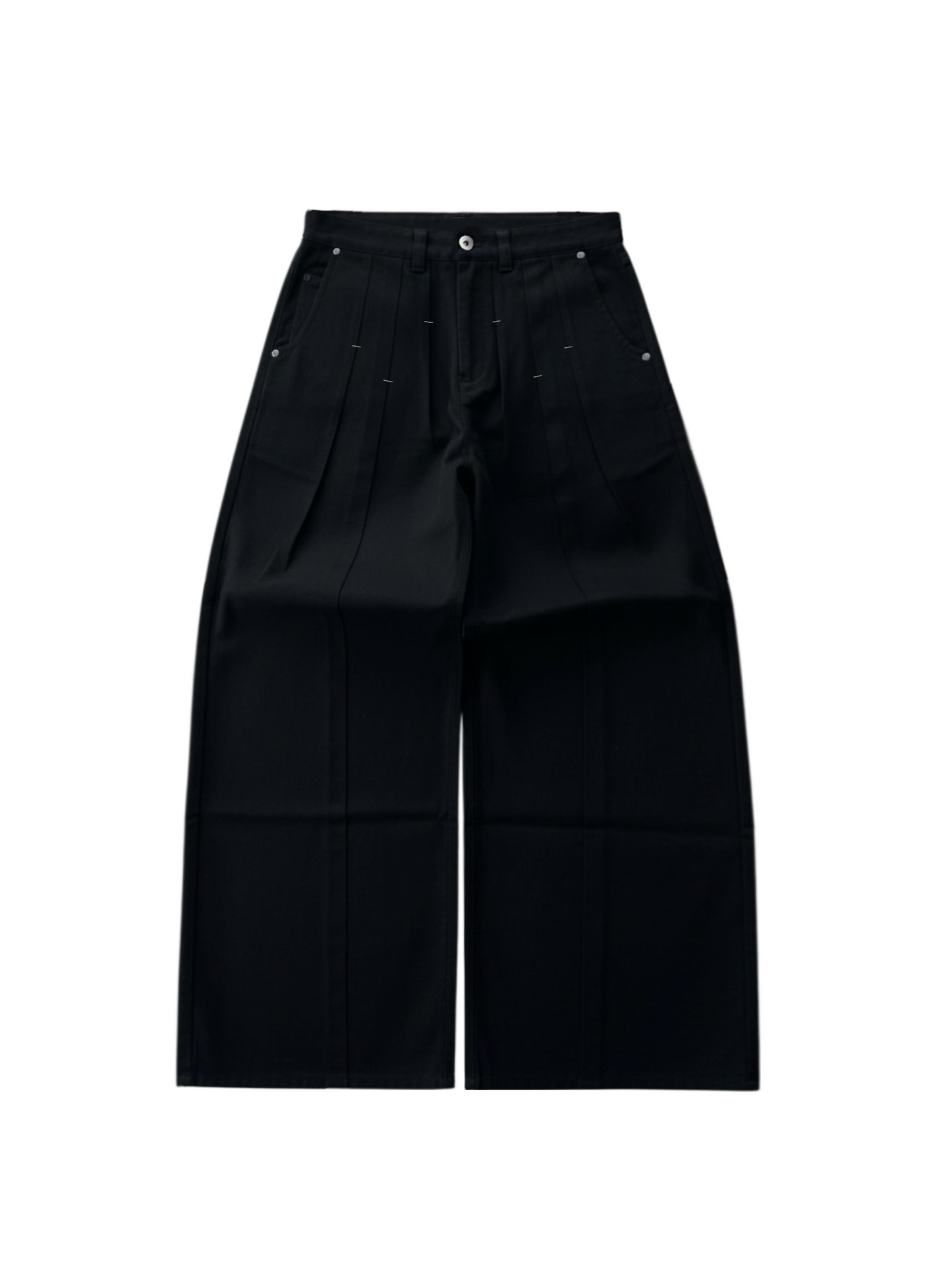 RIVET PLEATED TROUSERS