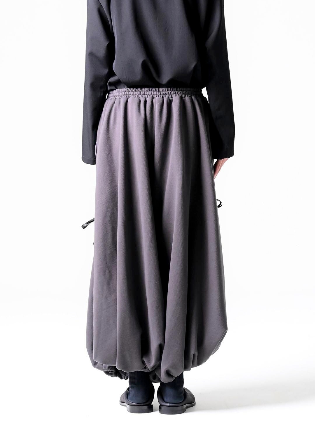 ANGORA WOOL BALLOON PANTS