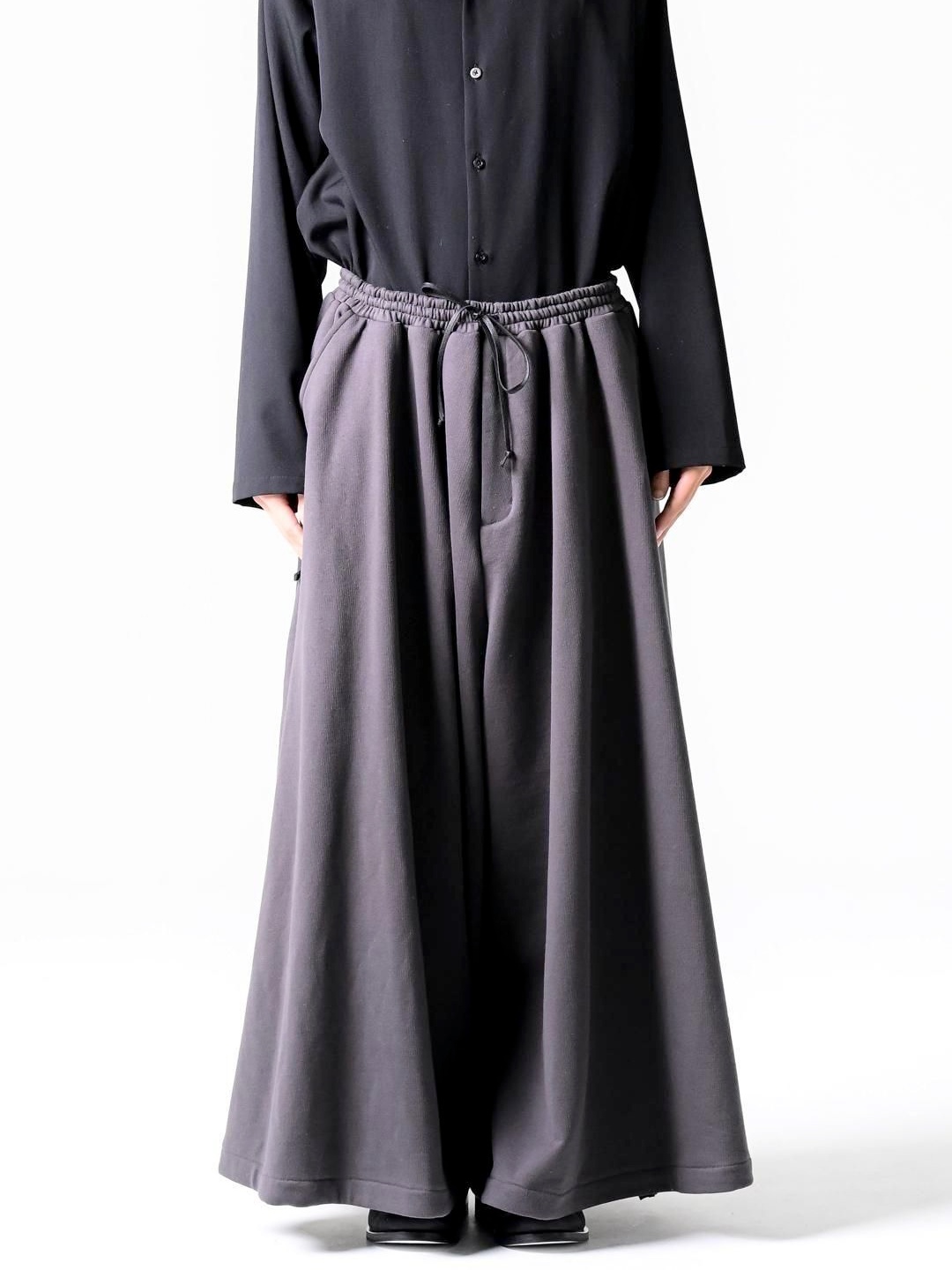 ANGORA WOOL BALLOON PANTS