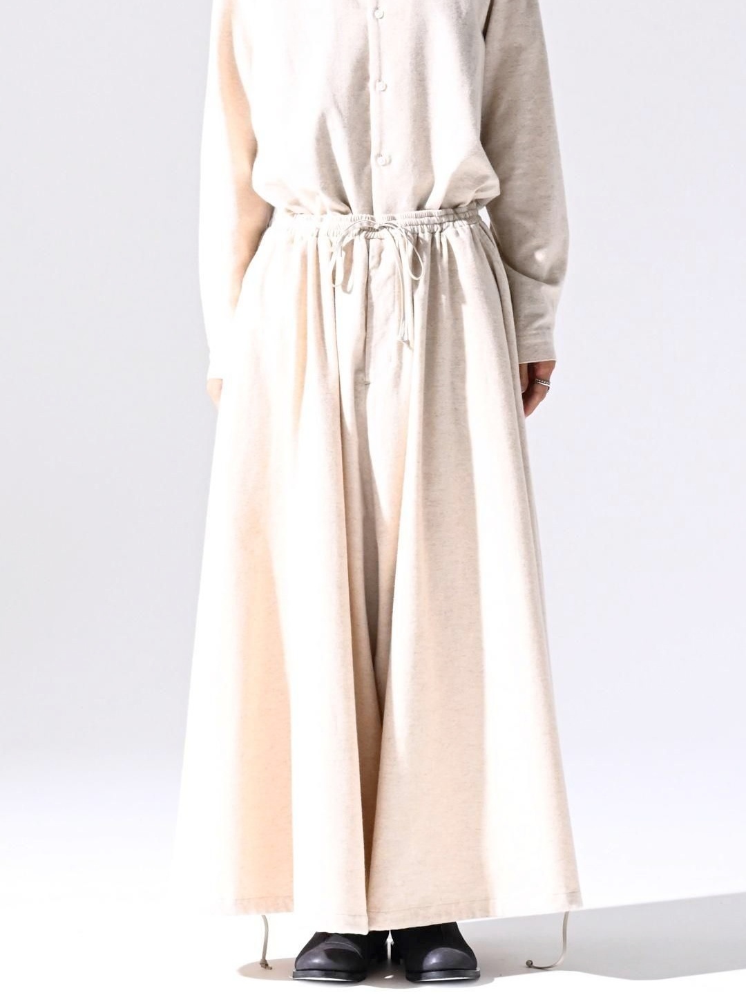 ANGORA WOOL BALLOON PANTS