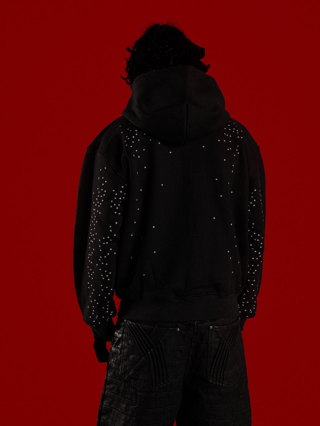 STARDUST ZIP-UP HOODIE