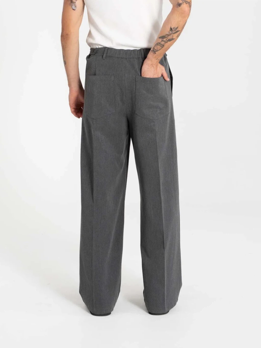 BAGGY SUIT PANTS