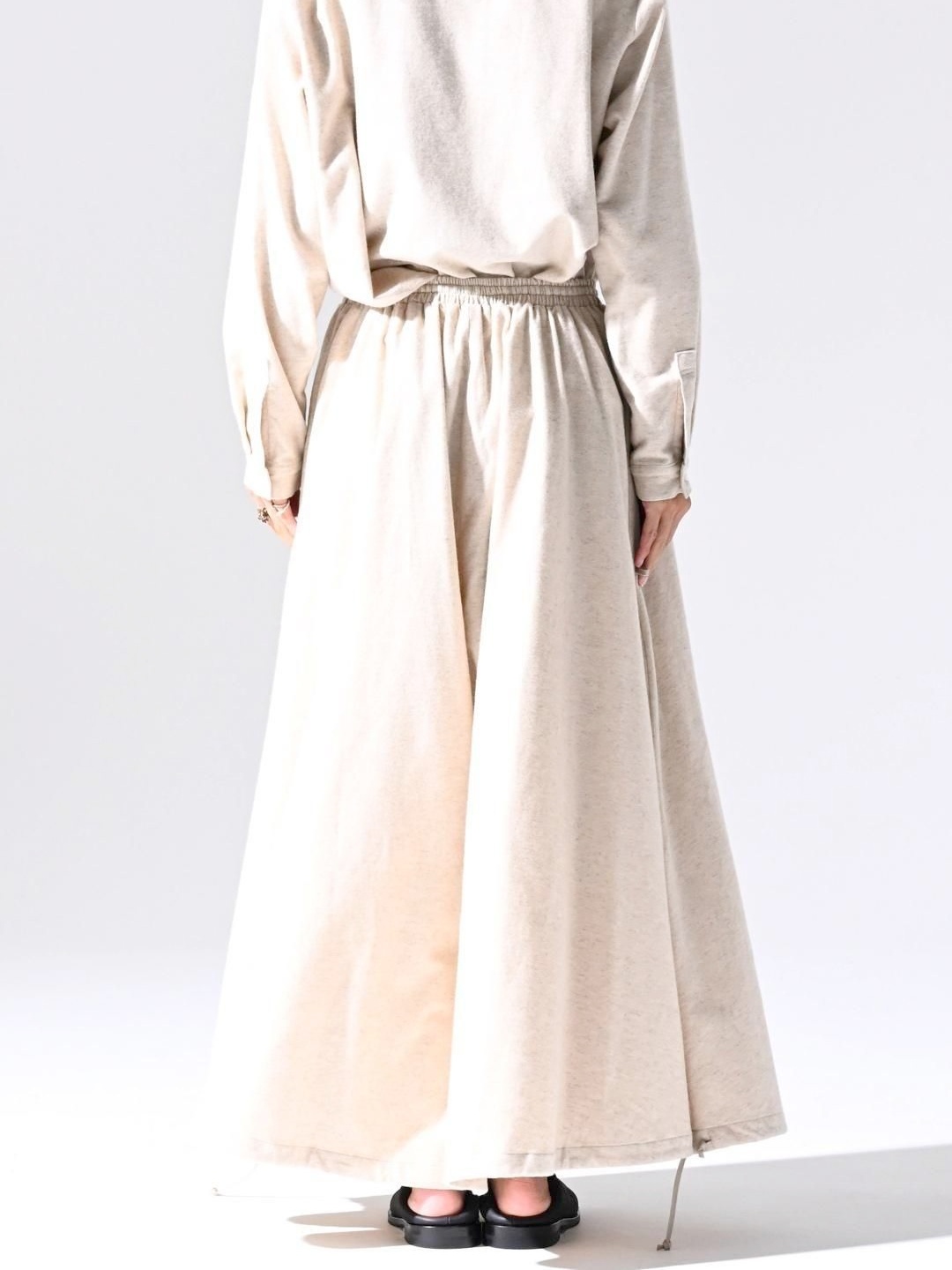 ANGORA WOOL BALLOON PANTS