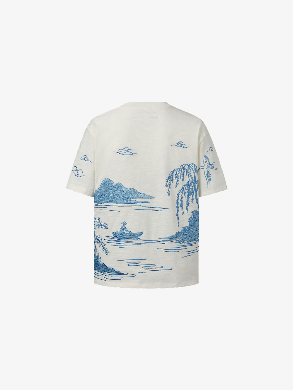LANDSCAPE EMBROIDERY T-SHIRT