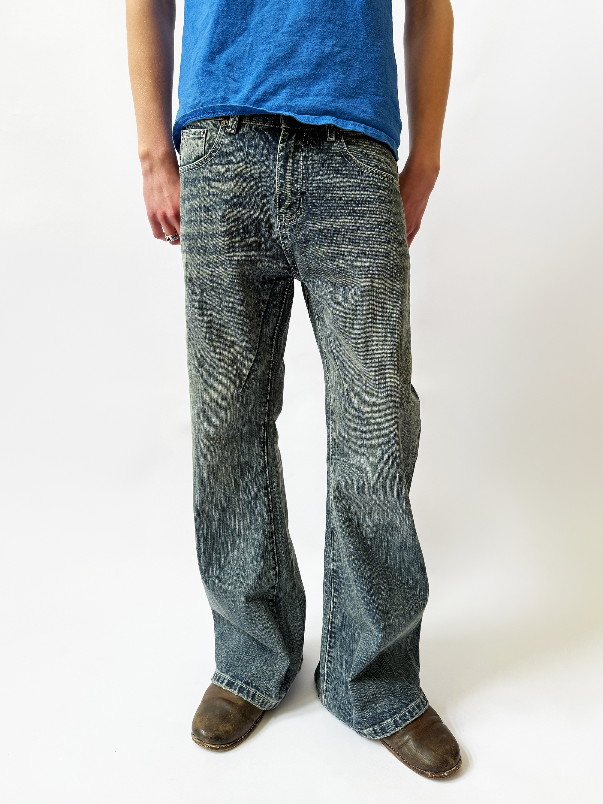 JAPANESE SELVEDGE LOOSE BOOTCUT DENIM
