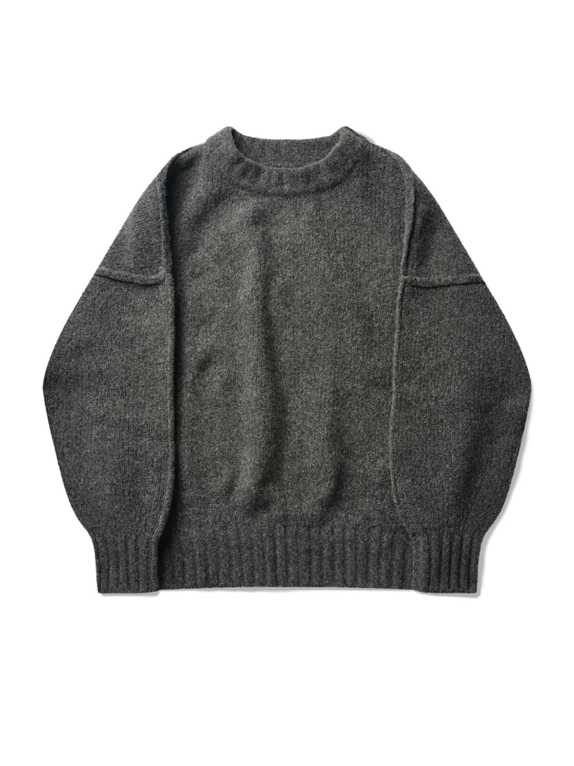 WOOL KNIT CREWNECK