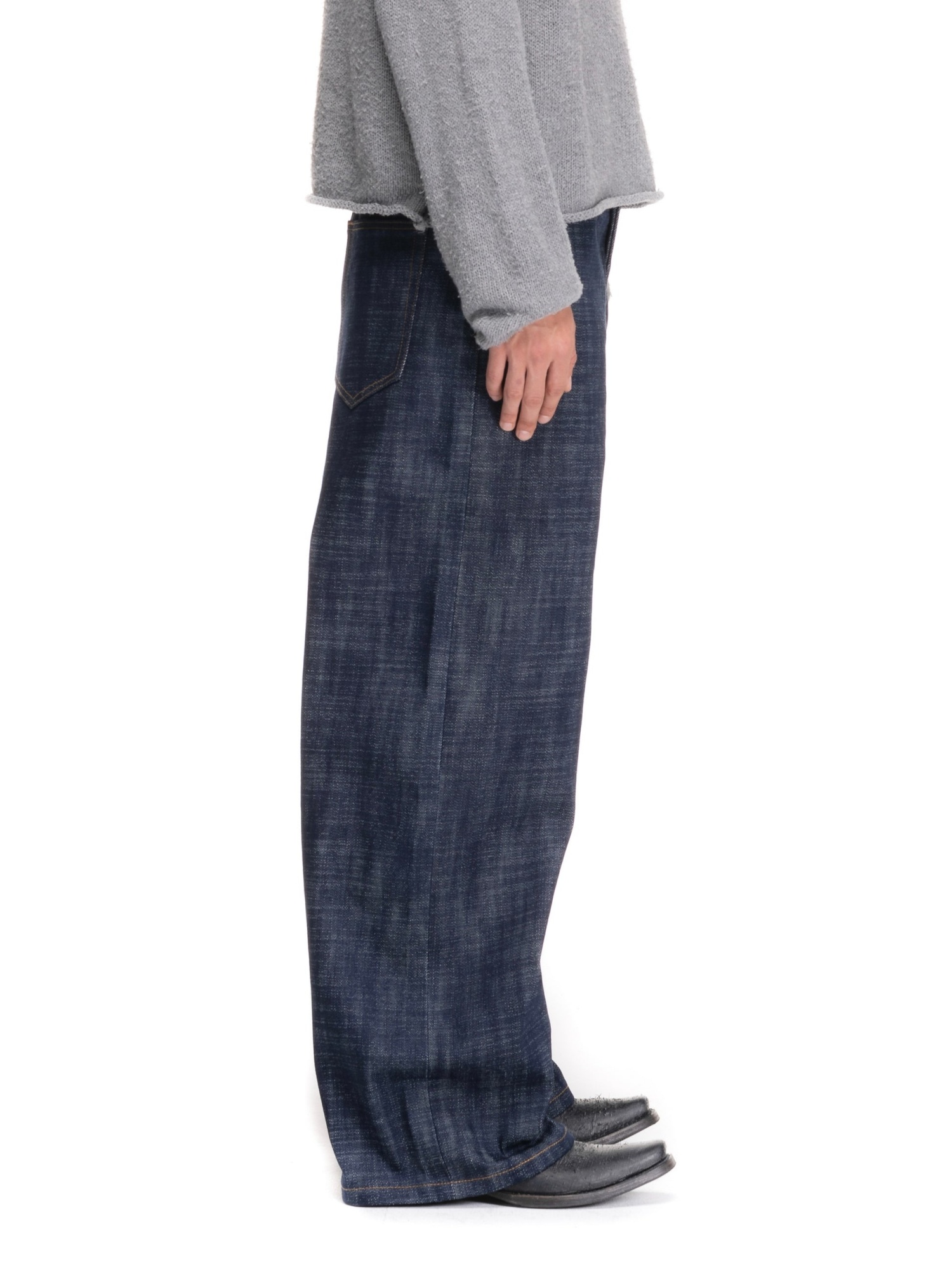 JAPANESE LOOSE FIT RAW DENIM | HEAVY STRUCTURED