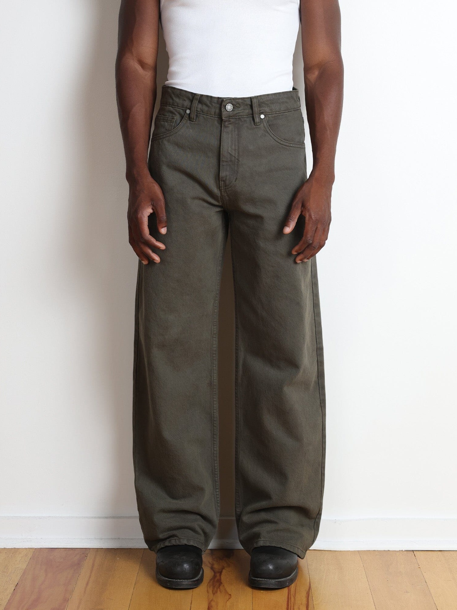 13 OZ TOKYO STRAIGHT-WIDE LEG JEANS
