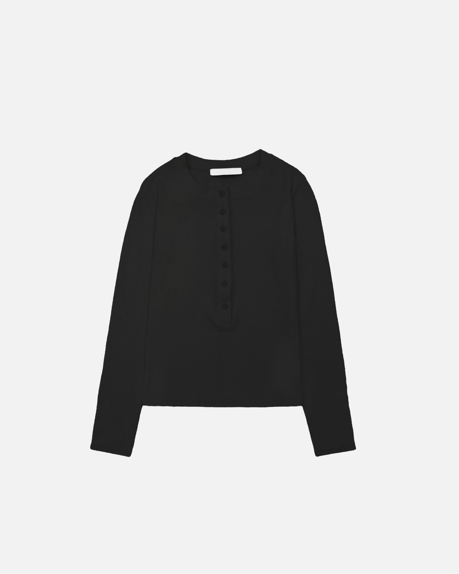 BUTTON DOWN HENLEY