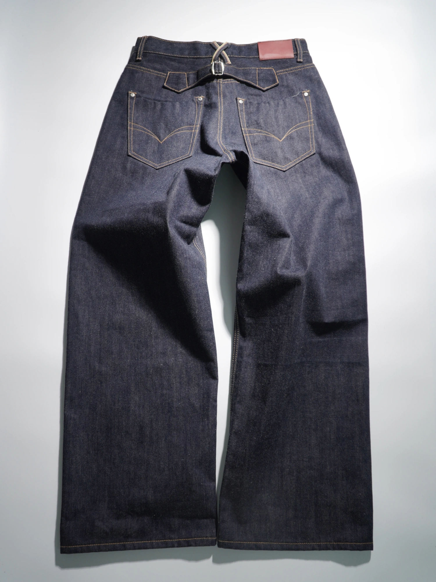 WIDE STRAIGHT SELVEDGE JEANS