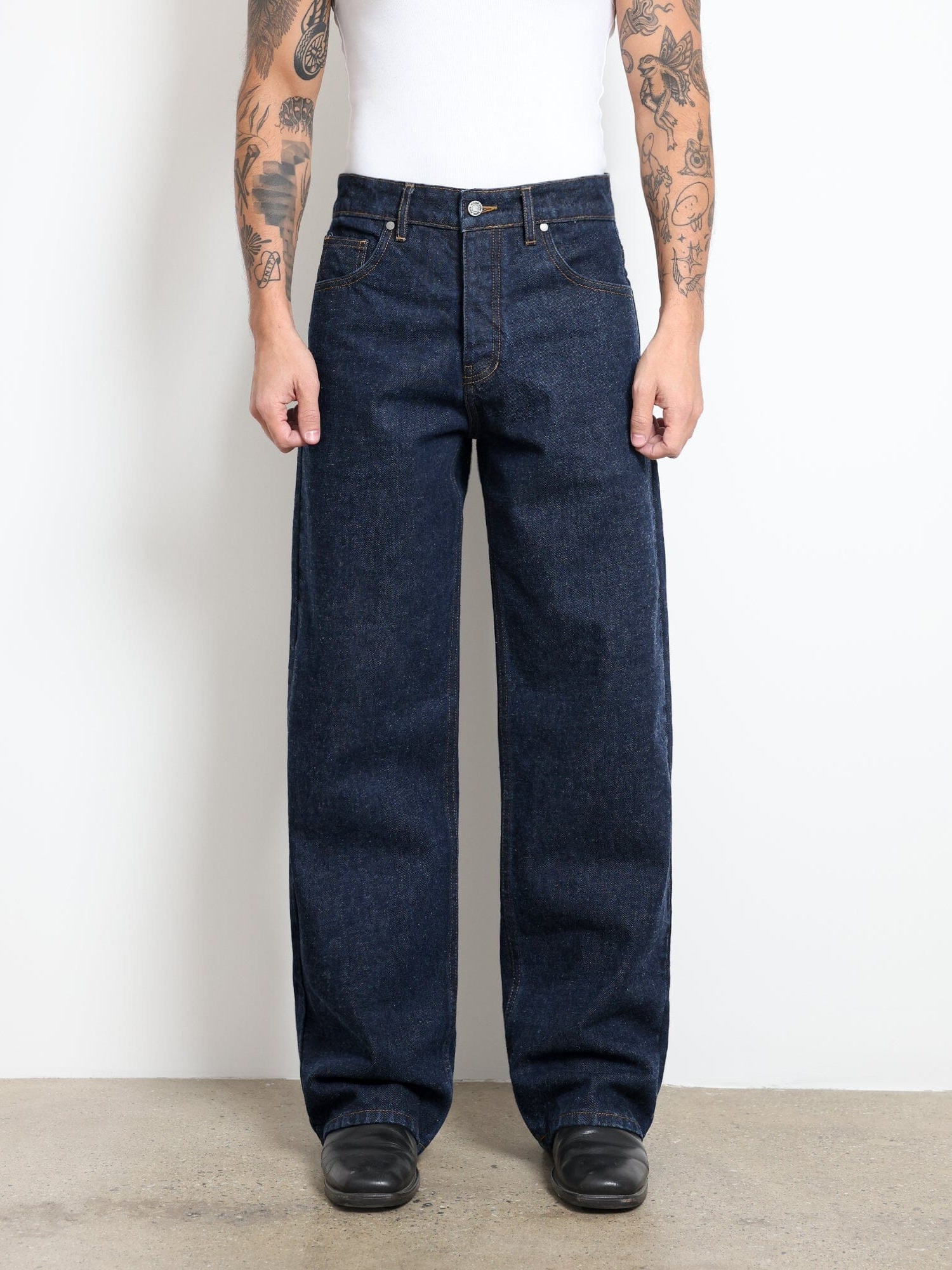 15 OZ AUSTIN RAW STRAIGHT JEANS