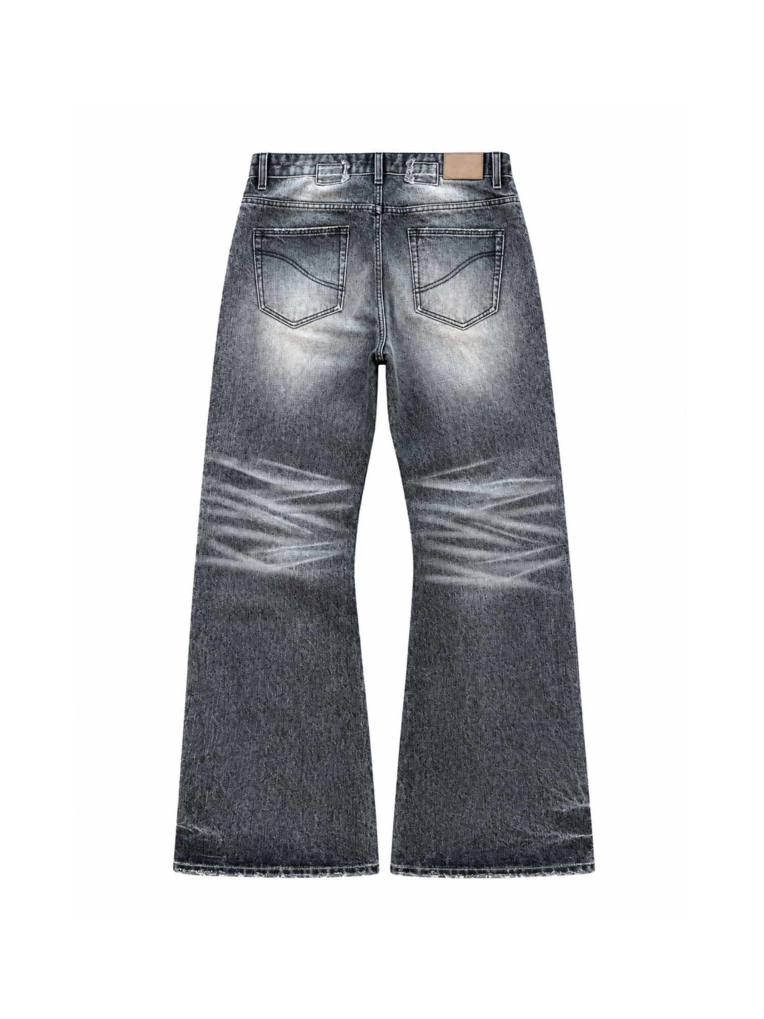 "ECHO" WASHED BOOTCUT DENIM