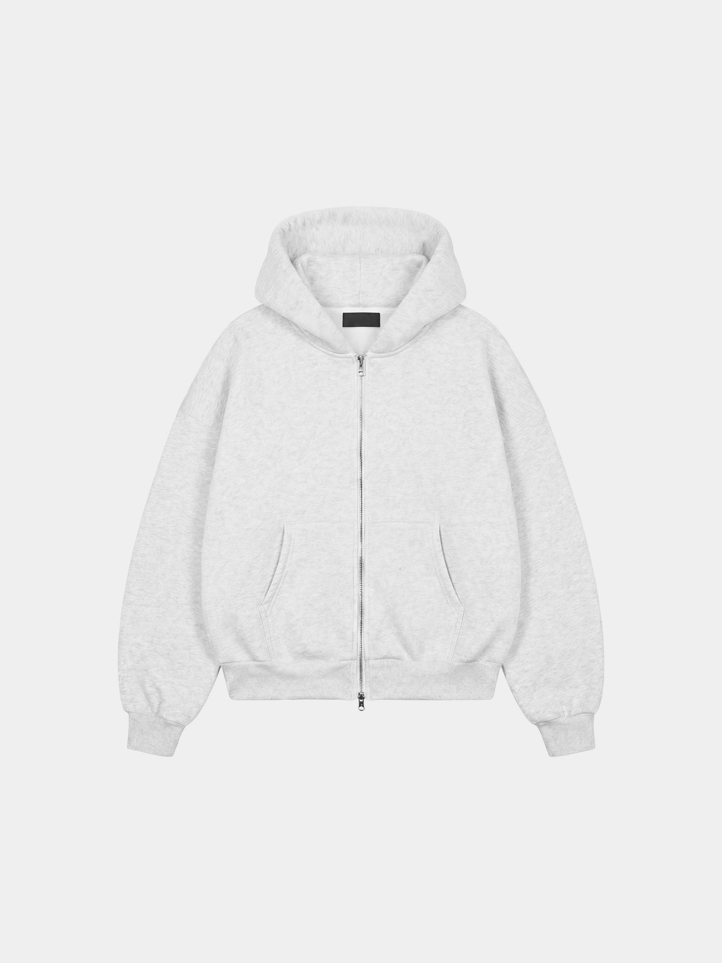BOXY OVERSIZED ZIP HOODIE