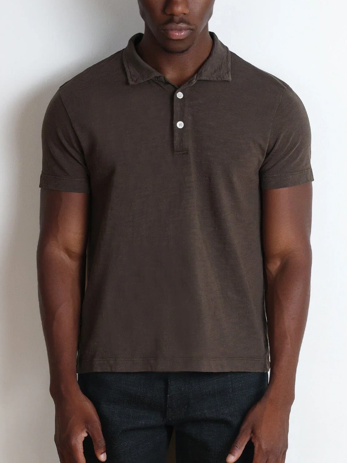 LOS FELIZ CROP MUSCLE POLO