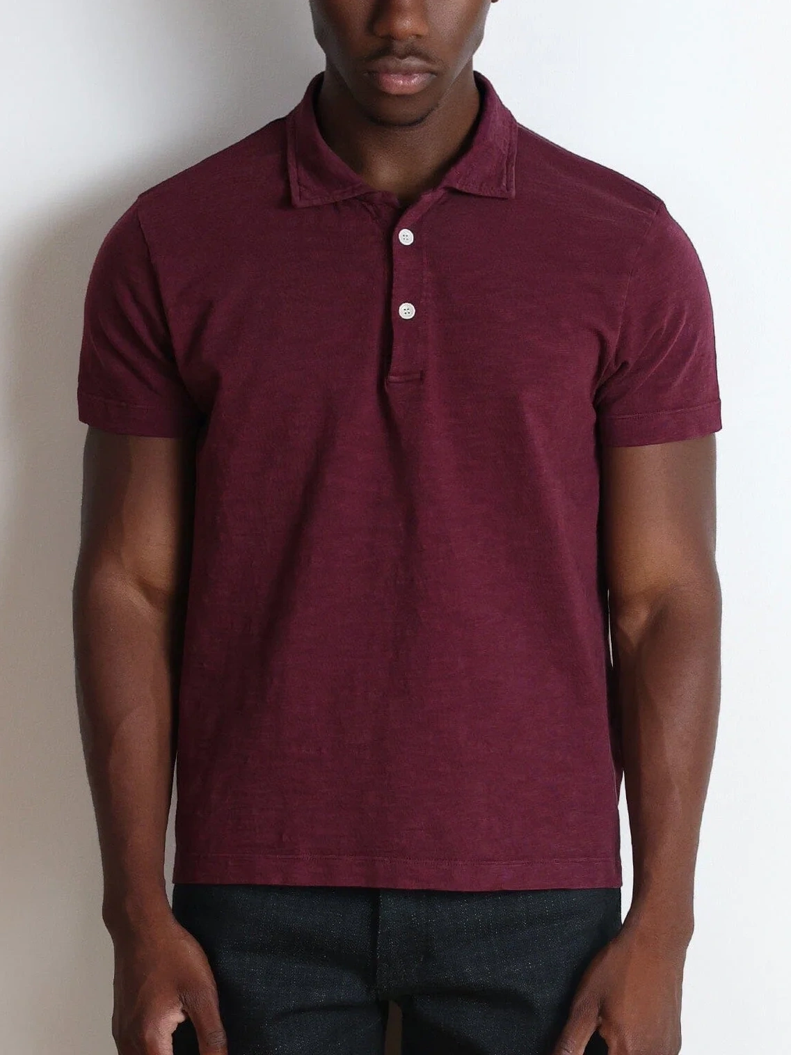 LOS FELIZ CROP MUSCLE POLO