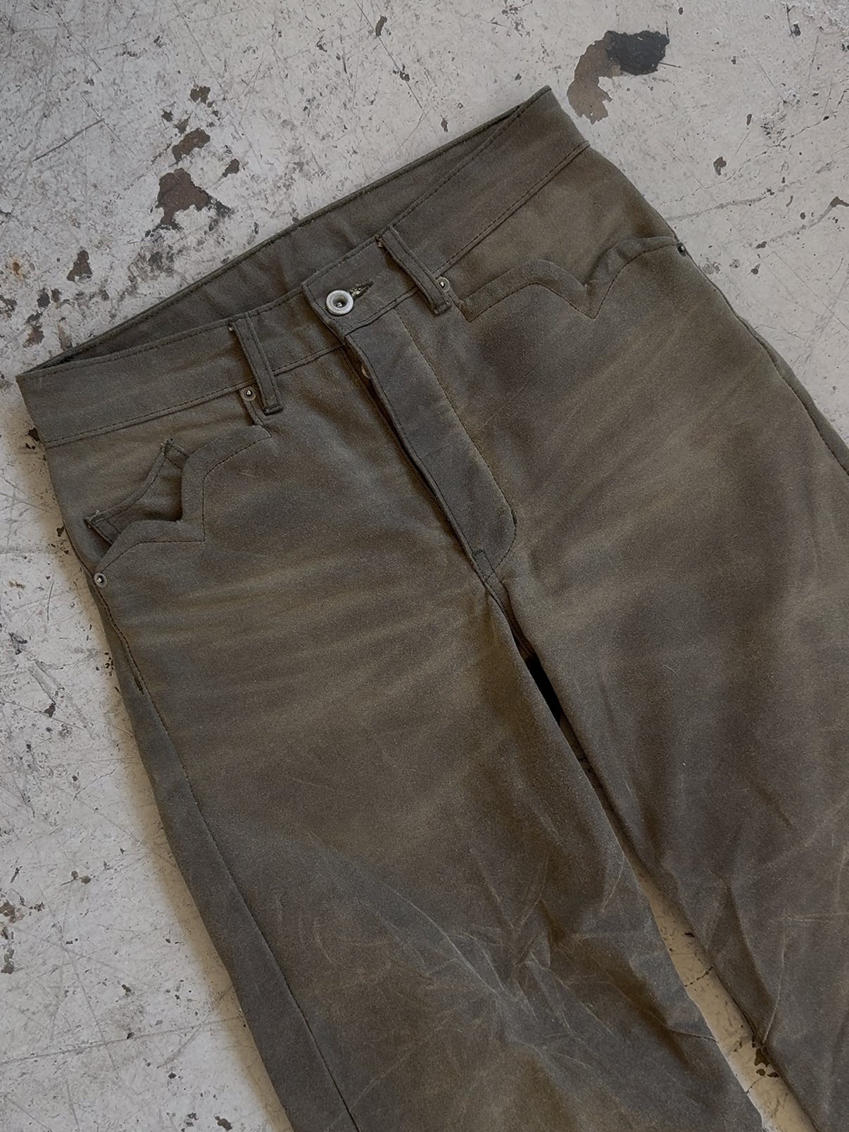 WAXED CANVAS PANTS
