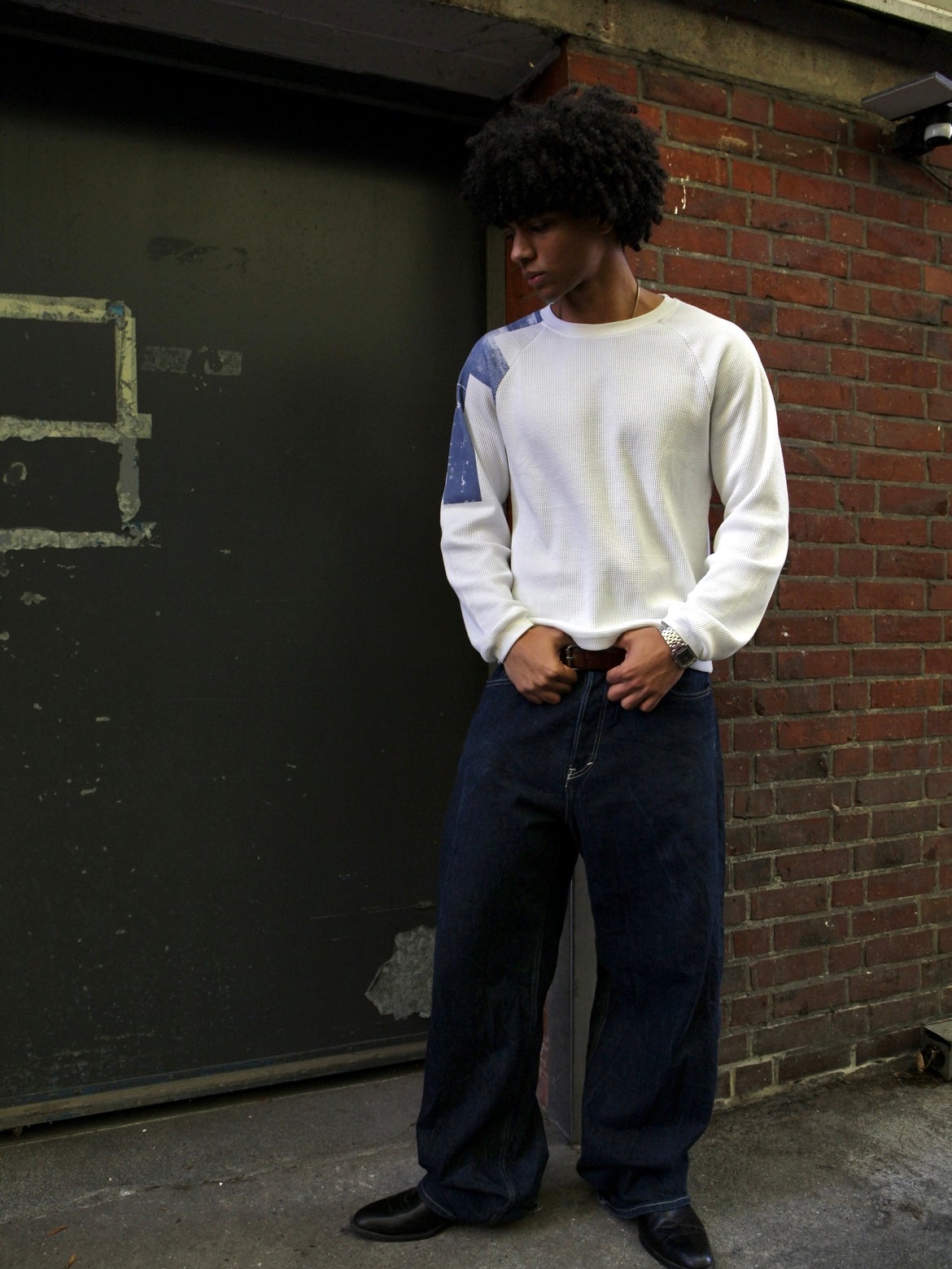 LANDMARK WAFFLE LONG SLEEVE